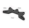 SHEAWA Carbon Fiber Damper Stays for Tamiya 110 RC Car TT-02, Front and Rear, Durable and Lightweight, Front and Rear Mounting Parts and Accessories