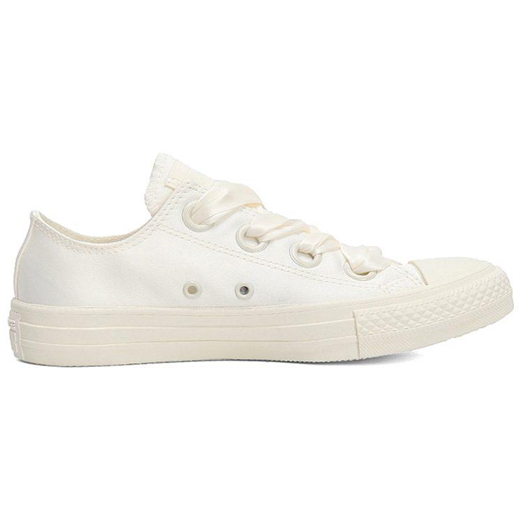 Converse All Star Big Eyelets White Silk Bow Women's 560659C