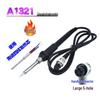 936/969 Electric Soldering Iron Handle with 5-Pin/7-Hole Accessories for Repair and Welding