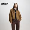 Women's 2025 Autumn Retro Corduroy Lapel PU Jacket