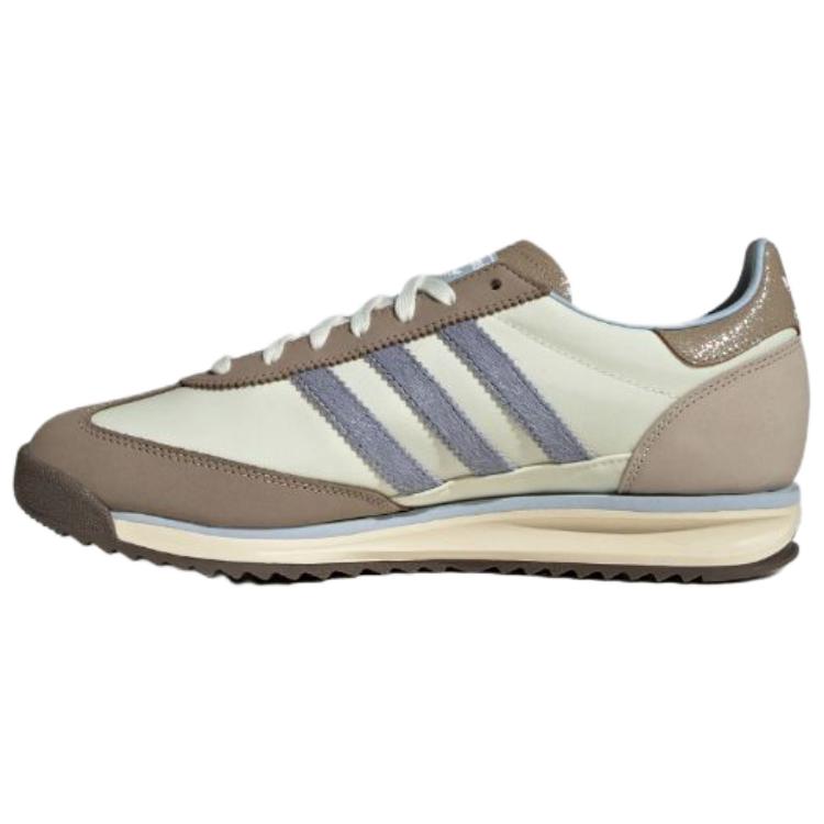 Adidas Originals Sl 72 Rs Classic Comfortable Non-Slip Durable Low-Top Lifestyle Casual Shoes Unisex Sneaker Ivory Blue JR8087