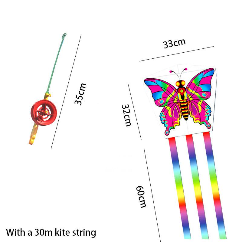 Weifang Hongyun Drachen Mini Angelrute Drachen Neuer Dynamischer Drachen Plastik Cartoon Drachen Schmetterling Goldfisch