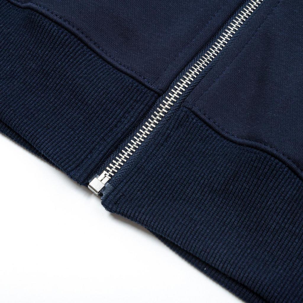 669 AMI Men's Autumn and Winter New Embroidered Zipper Hoodie