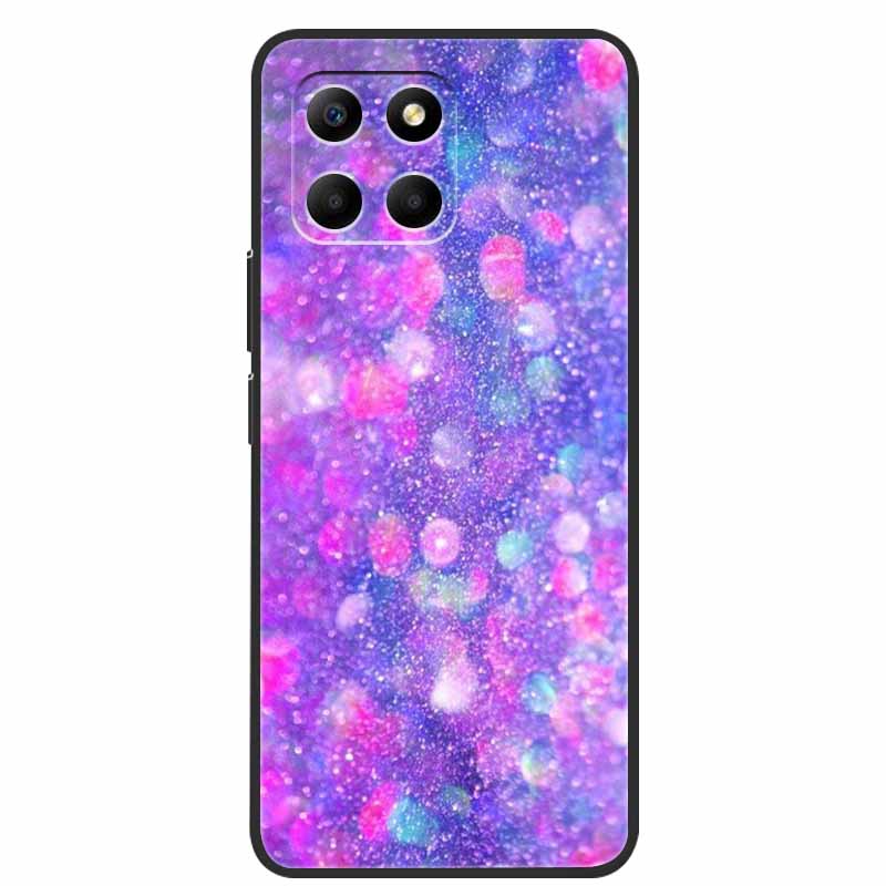 Für Honor 70 Lite Hülle Weiches TPU Silikon Bemalte Katze Schwarze Rückabdeckungen Für Huawei Honor70 Lite RBN-NX1 Hüllen Honor 70Lite 5G Tasche