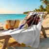 Kobe Customize Your Name Beach Towel Quickdry Soft Microfiber For Beach Bathroom Outdoor Swimming Pool Camping Picnic Yoga Diving Vacation Accessories