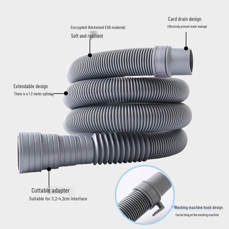 Universal Odor-Proof Washing Machine Drain Hose Extension
