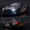 1:32 BMW M8 GTE Alloy Sports Car Model Diecast Metal Track Racing Car Vehicle Model Simulation Sound and Light Children Toy Gift