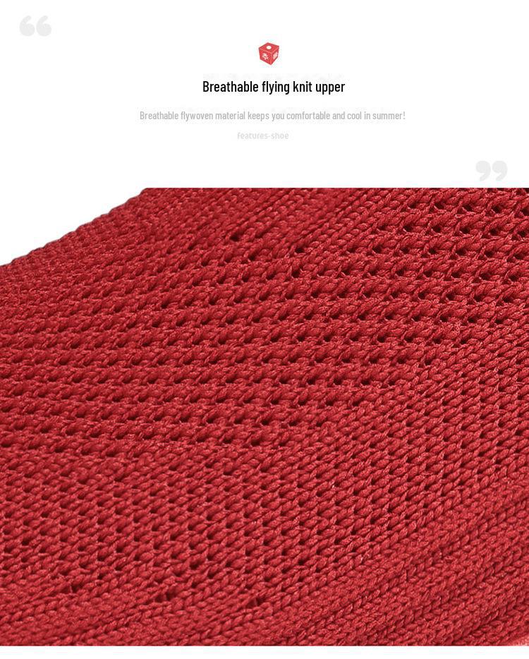 Große Damen Flyknit Atmungsaktive Freizeit Ältere Socken Schuhe