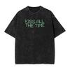 Harrys Styles Kiss All The Time Disco Occasionally T Shirts Washed 100 Cotton Oversize TShirt Aperture Men Women Printed Tees