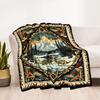 Deer In The Forest flannel,Lightweight,Flannel Blanket,Comfortable Blanket, Sofa Blanket, gift blankets,Holiday gift blanket Blankets