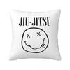 Brazilian Jiu Jitsu Flag Jiu Jitsu Chess Square Pillowcase Cushion Cover Pillow Case Throw Pillow Cover for Home Sofa