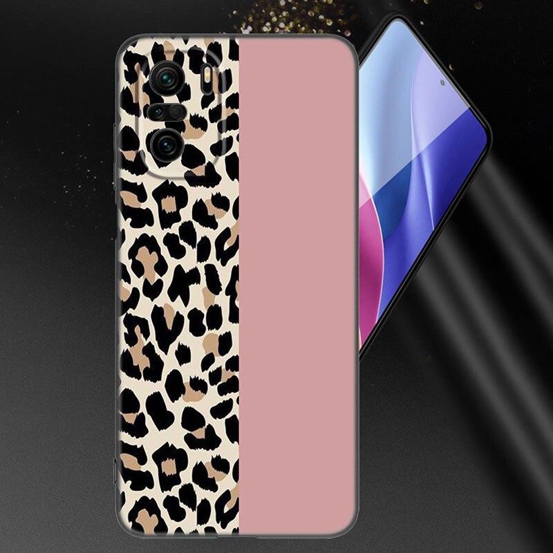 

Чехол для телефона с леопардовым принтом для Xiaomi Mi POCO X3 NFC GT M4 M3 12 11T 10T Pro A3 11 Lite NE 5G 12X 11i F3 Мягкий черный чехол из ТПУ Xiaomi Mi 12