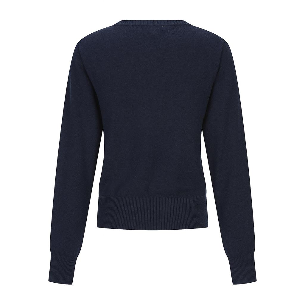 MARTINE GOLF Essenial Round Knit_Navy