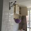 Rack Wall-mounted Metal Plant Bracket Wall Hanging Hook Garden Planter Hooks Flower Basket Bracket
