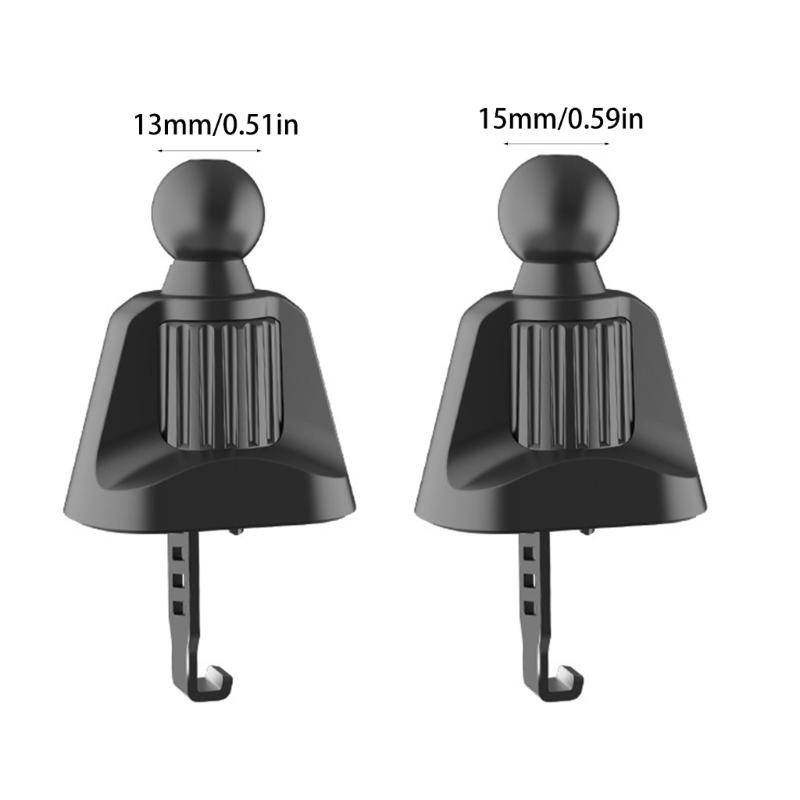 360 Degree Rotating Car Air Vent Mount Base With 13mm/15mm Ball Joint Phone Tablet Magnetic Holder Base Clip Design