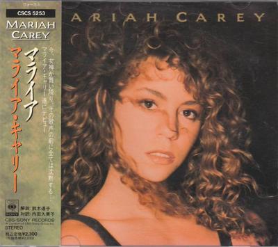 CD MARIAH CAREY  Mariah Carey CSCS5253 CBS SONY 1990 Japan Pop Used