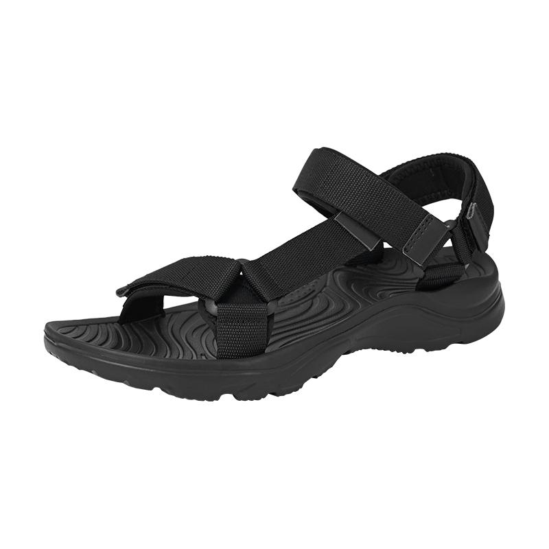 Мужские брендовые летние сандалии Модные сандалии на липучках Уличные сандалии Парные — фото 8