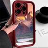 LZ25 Mountain Peak Forest Snow Silicone Phone Case for Infinix Smart 9 Hot 40i Tecno Camon20 Moto G22 G30 OnePlus Google Pixel 9 Shockproof Back Cover