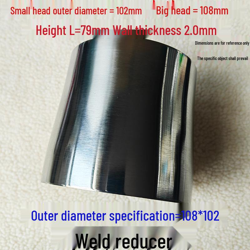 Hongshun 304 Stainless Steel Polished Concentric/Eccentric Reducer Pipe