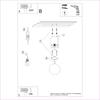 Scandinavian geometric wooden ceiling lamp with glass white ball for bathroom or hallway 1xG9 8W SOLIS Sollux Lighting
