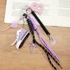 Canvas Shoe Keychain With Heart Lollipop Pendant For Fashionable Bags And Accessories