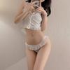 Lady Summer Thin Section Pure Desire Sexy Lace Pure Color Thong Line Underwear
