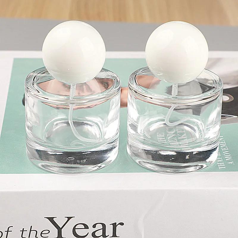 30ml Transparent Glass Perfume Spray Bottle Makeup Sub-Bottling Sample Bottle for Cosmetic Travel Portable DROPSHIPPING