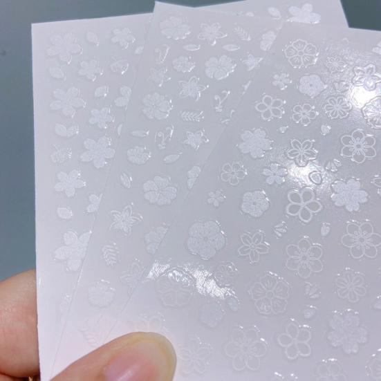 Nail Decoration Good All-Match Paper Art Decal Easy-Peel Fingernail Sticker for Female