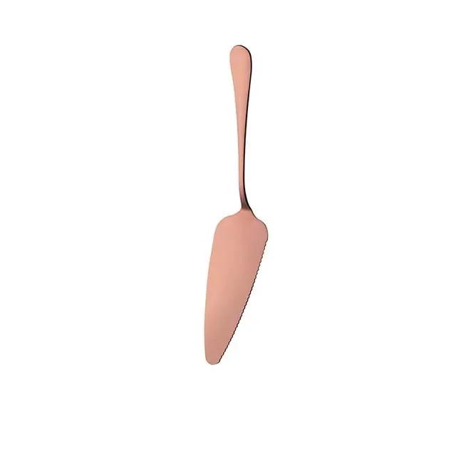 Serrated Edge Stainless Steel Cake Server Blade Cutter Pie Pizza Shovel Cake Spatula Baking Tool 1piece