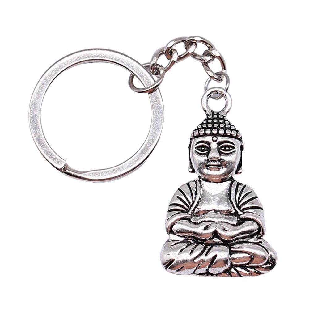 Buddhism Spiritual Amulet Keychain for Couples High Quality Bold New Year Gift Sweet Wallet Accessory
