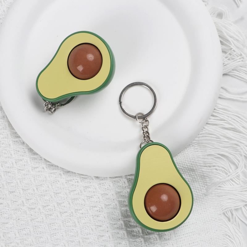 Брелок-бусина в виде шарика авокадо для снятия стресса — фото 4