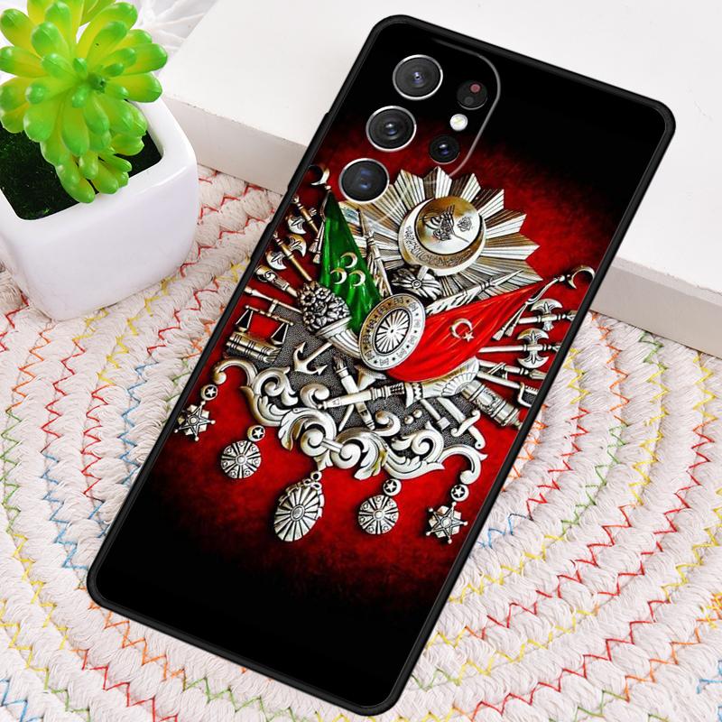 Ottoman Empire Coat Of Arms Funda Silicone Phone Case For Samsung Galaxy note 10 pro S26 S25 S24 S23 S22 S21 Plus Ultra Cover