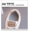 German Training Shoes Women's Leather Face Color blocked Academic Style Cute Leisure Versatile Sports Board Shoes