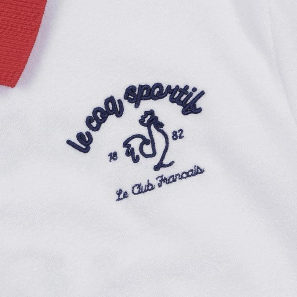 Le Coq Sportif [end Of Season saLe][60  Off] Terry Crop Polo Collar T shirT owT