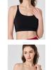 Cross-Strap Shockproof Sports Bra with Integrated Cup - Breathable, High-Intensity Performance Yoga Wear