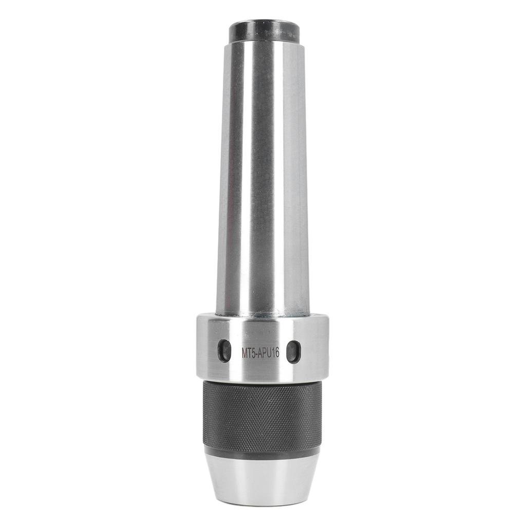 Self Tightening Keyless Drill Chuck MTB5 APU16 MT5 Morse Taper Mounting Base 3 to 16mm Adjustable 3