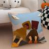 Game Little Nightmares Pillow Case Anti-dustmite Pillowcase Invisible Zipper Silky Short Plush Sofa Cushion Cover