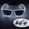 Nuovi Occhiali Stile Cyberpunk Cool Decorazione Luminosa per Feste Occhiali da Sole LED Luminosi Illuminazione Bar Rave Musica Festa da Ballo