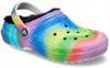 Crocs Classic Lined Spray Dye Clog K 208081 |C11/Eu 28-29| White/Multi