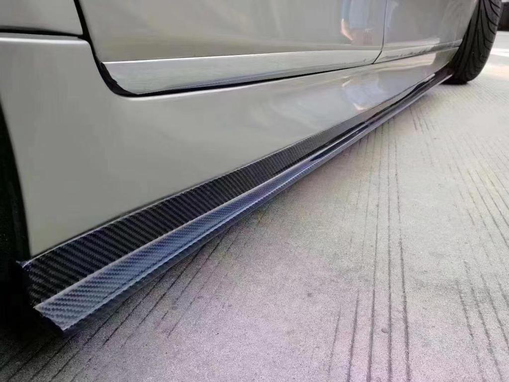 3D Carbon Fiber Side Skirts for BMW F10 5 Series M5 520 525 530i