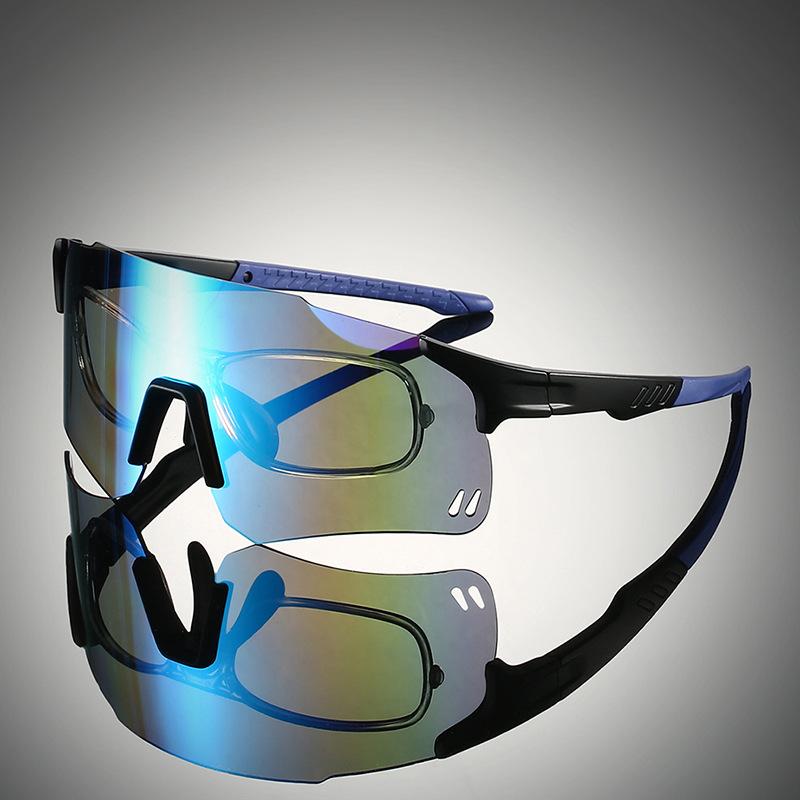 JYL TS Sunglasses Half Frame Square Gradient Women/3582 B-4019 ярко убе