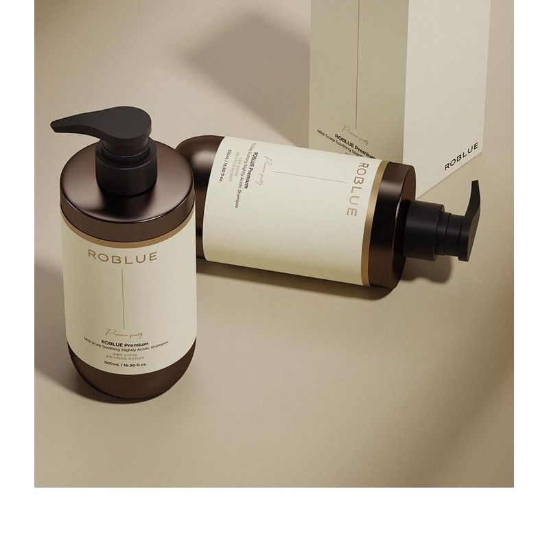 ROBLUE - Premium Milde Kopfhautberuhigendes Leicht saures Shampoo
