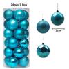 24/36pcs Christmas Ball Christmas Tree Decoration Ornaments for Home Decor Halloween New Year Navidad Pendant Ball Accessories