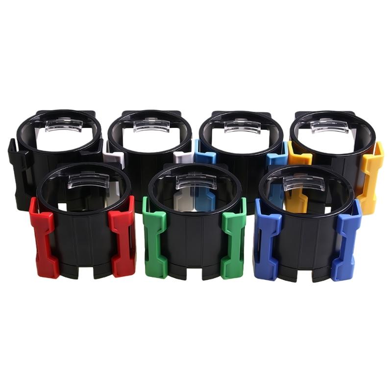 Universal Car Cup Holder Bracket and Mobile Device Stand for Various Beverage Cups and Smartphones for Secure Placement