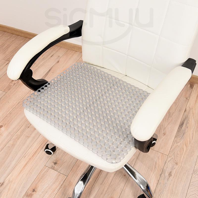 

Breathable Ventilated Office Chair & Car Cool Pad - Honeycomb Mesh Design 38x48 cm
