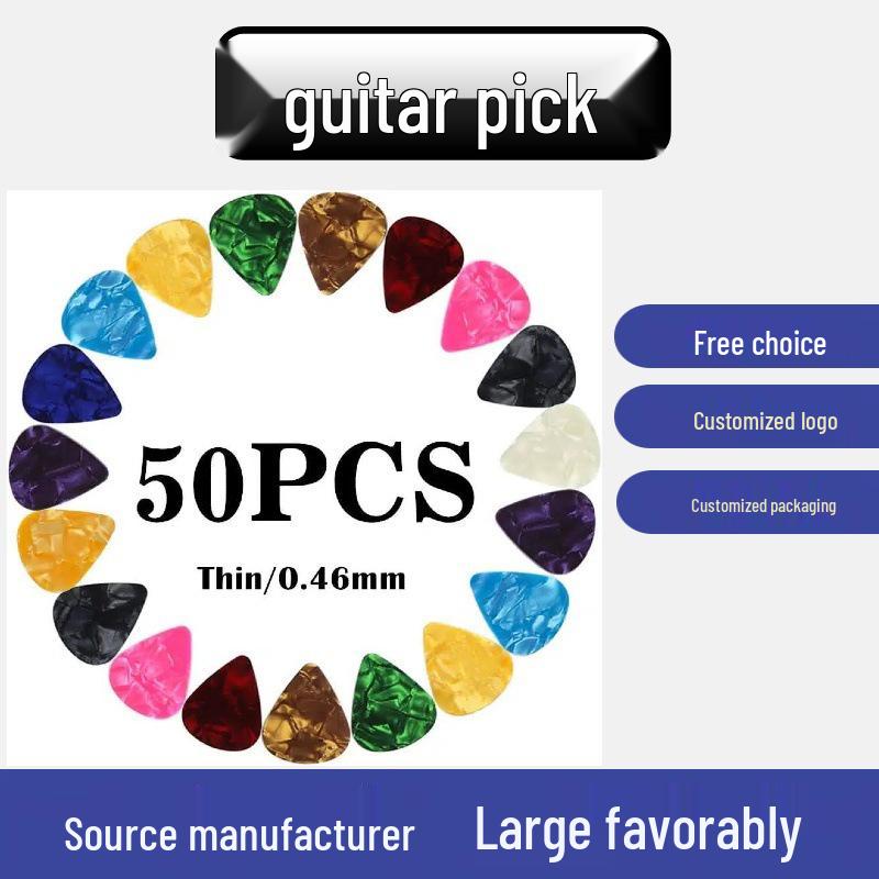 Bakelite and Celluloid Guitar Picks - Universal Multi-Color Selection