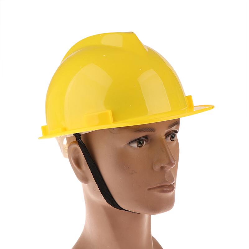 1 Piece Durable Construction High Strength Working Helmet Impact Resistant Shockproof Full Brim Hard Hat Protective Helmet