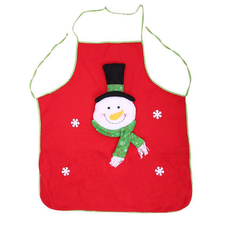 Fashion Old Man Christmas Decoration Apron