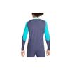 Nike Lässiges Sport-Trainings-Rundhals-Langarm-T-Shirt für Herren, Oberteile, Donnerblau, Hell-Aqua, DZ0692-438