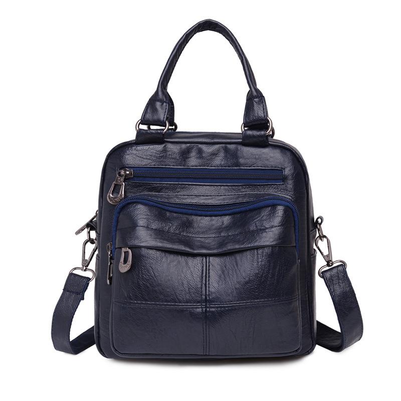 Bags for Women New Style Handbag Crossbody Bag Fashionable Shoulder Bag Soft Leather Backpack Retro Bag Women